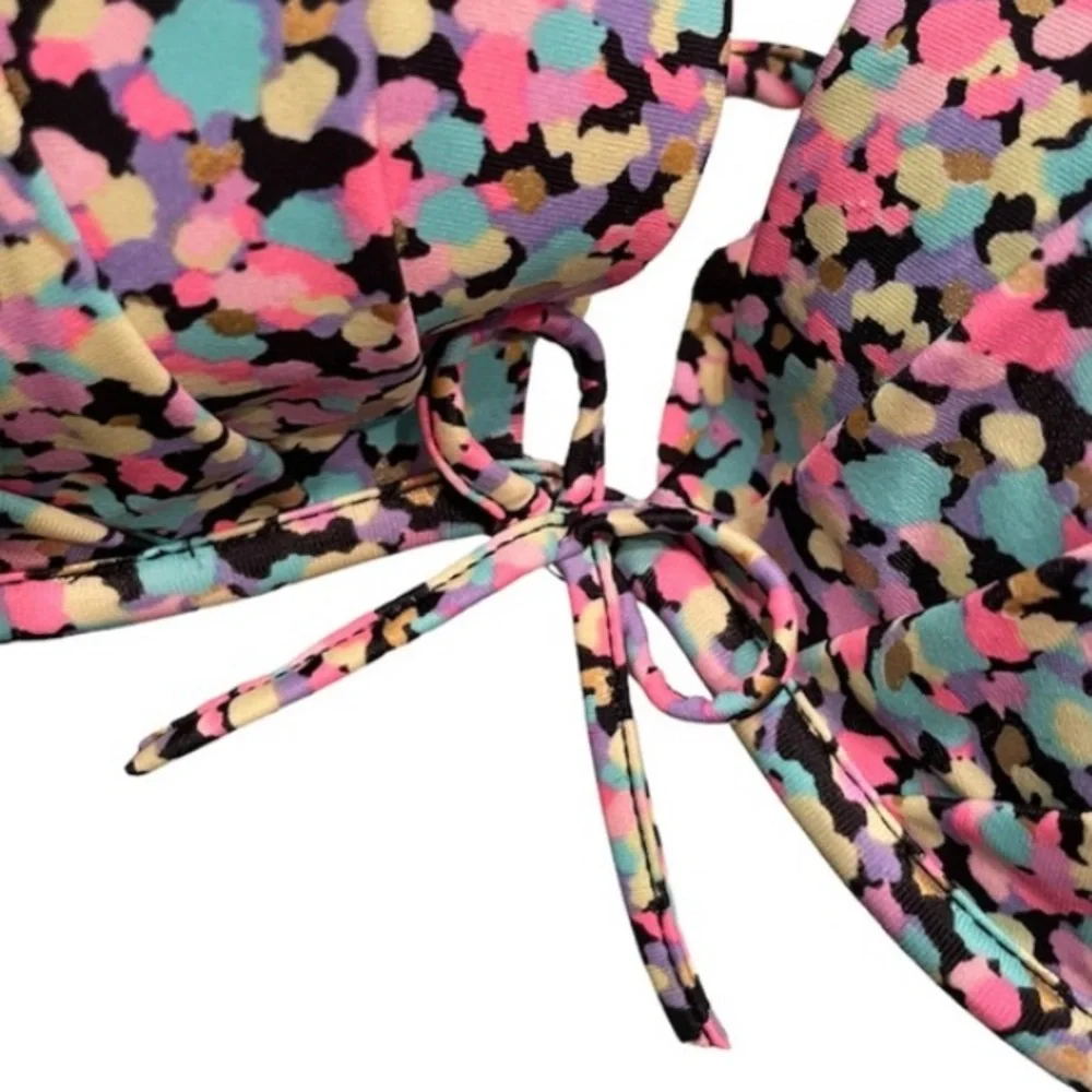 Sexy Bikini Top Victoria’s Secret Colorful Padded String Bikini Pink Blue Black